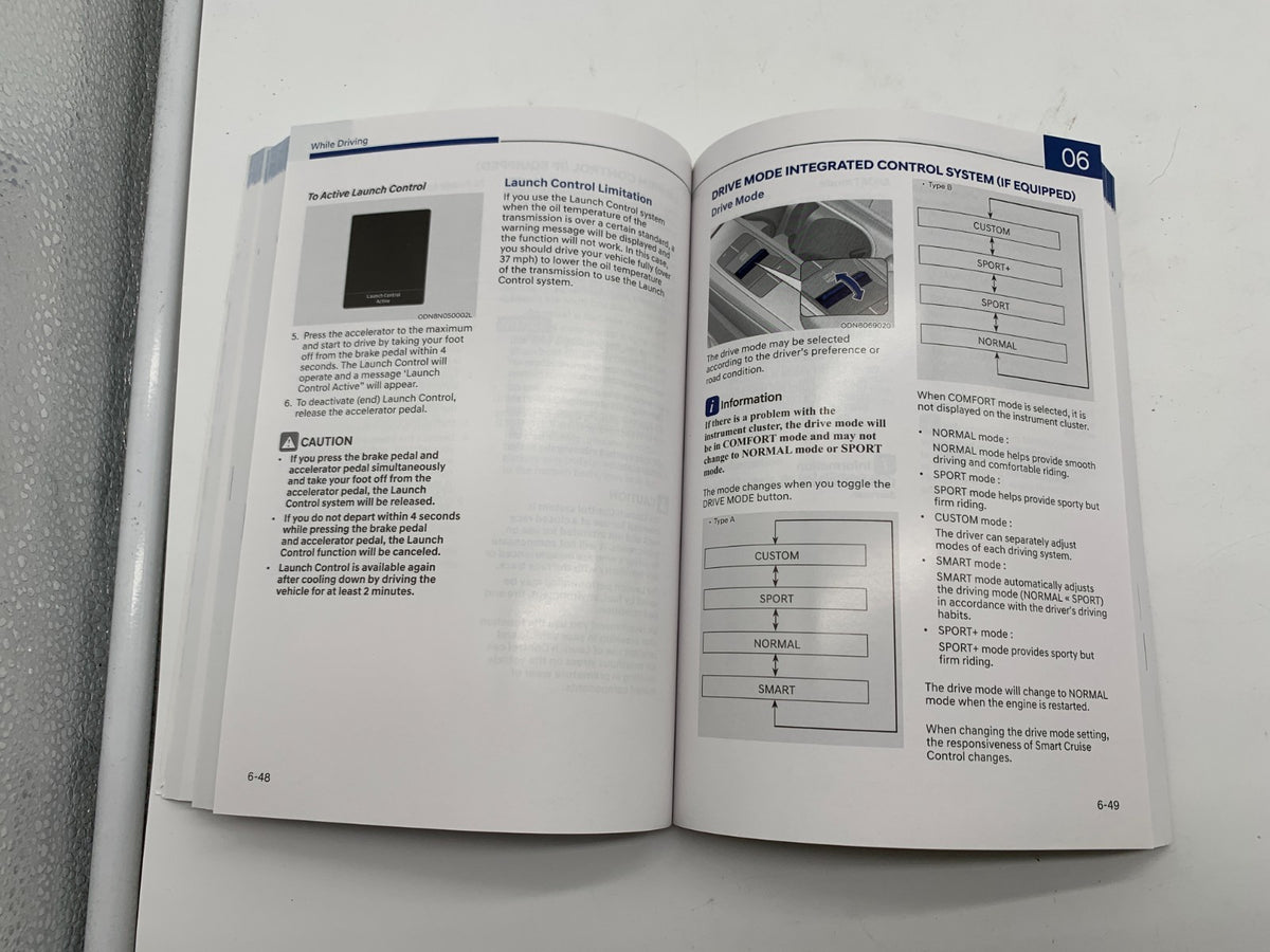 2021 Hyundai Sonata Owners Manual Set OEM C01B29004