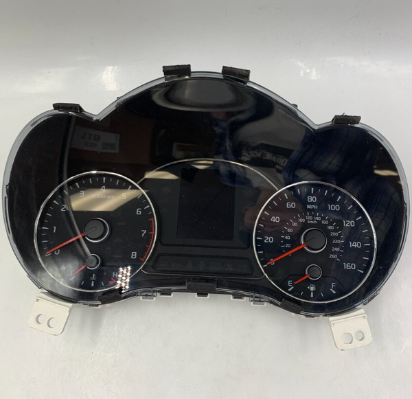 2017-2018 Kia Forte Speedometer Instrument Cluster 13,468 Miles OEM I03B17022