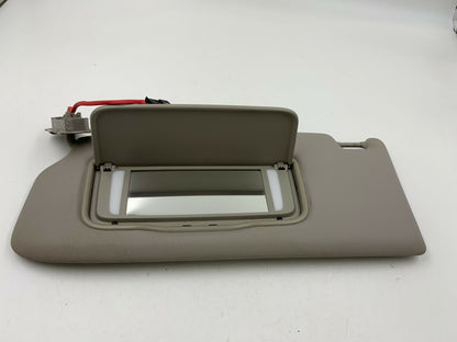 2005-2006 Volvo S50 Driver Sun Visor Gray Illuminated OEM C02B17082