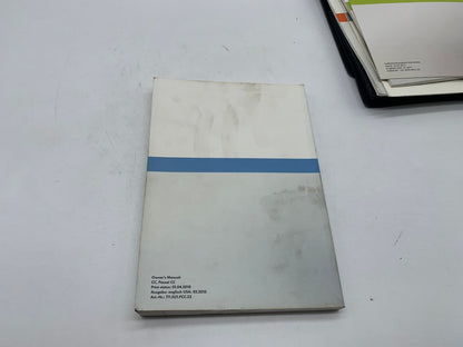 2012 Volkswagen Passat Owners Manual Set with Case OEM R01B33009