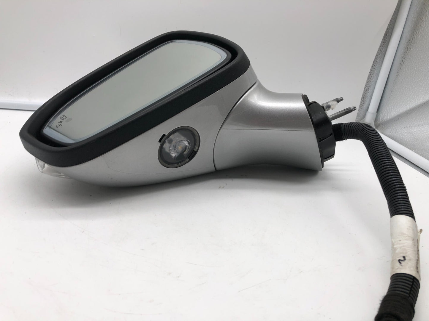 2019-2020 Ford Fusion Driver Side View Power Door Mirror Silver BSA A03B38060
