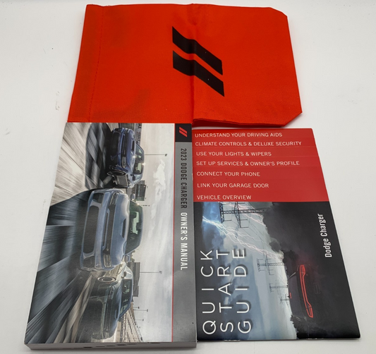 2023 Dodge Charger Owners Manual Set with Case OEM C03B22053