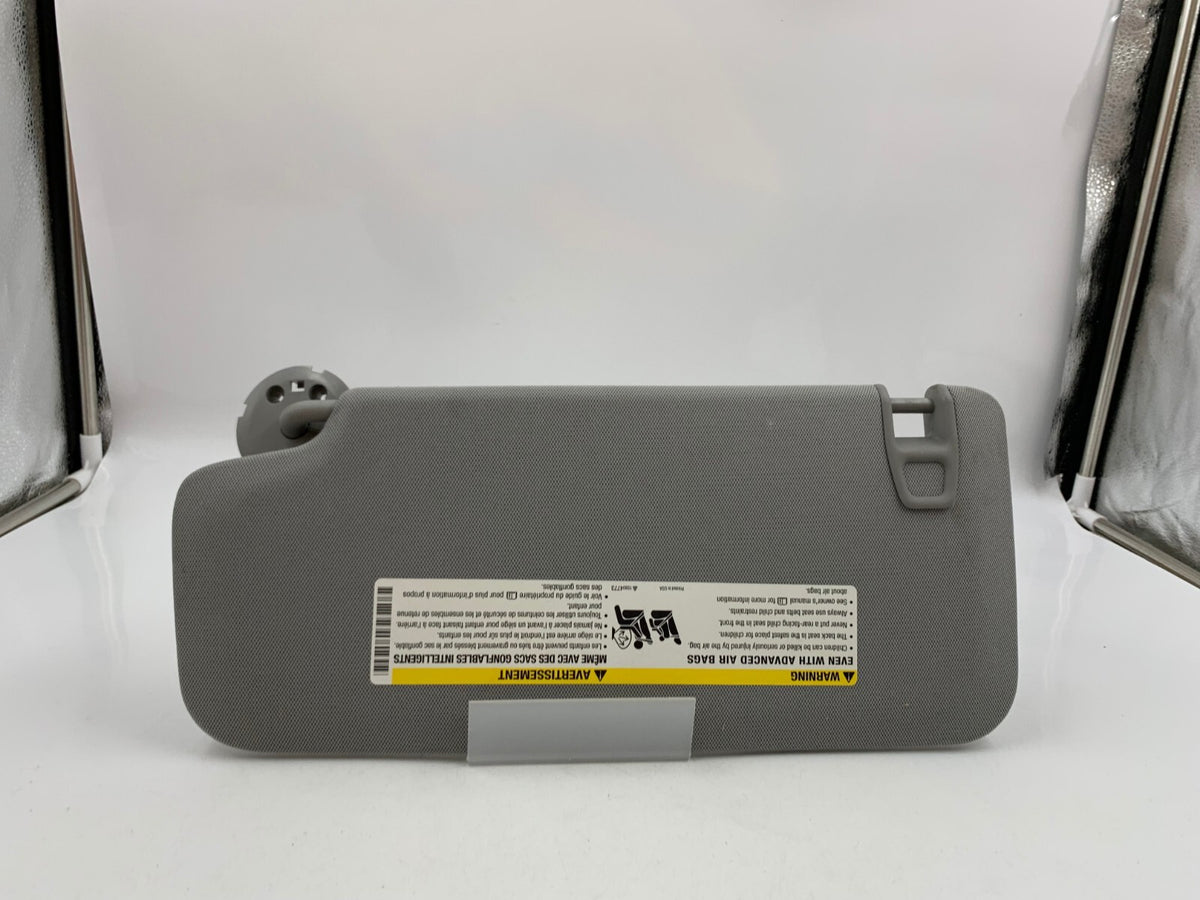 2017-2020 Chevrolet Trax Passenger Sun Visor Gray OEM E02B63001