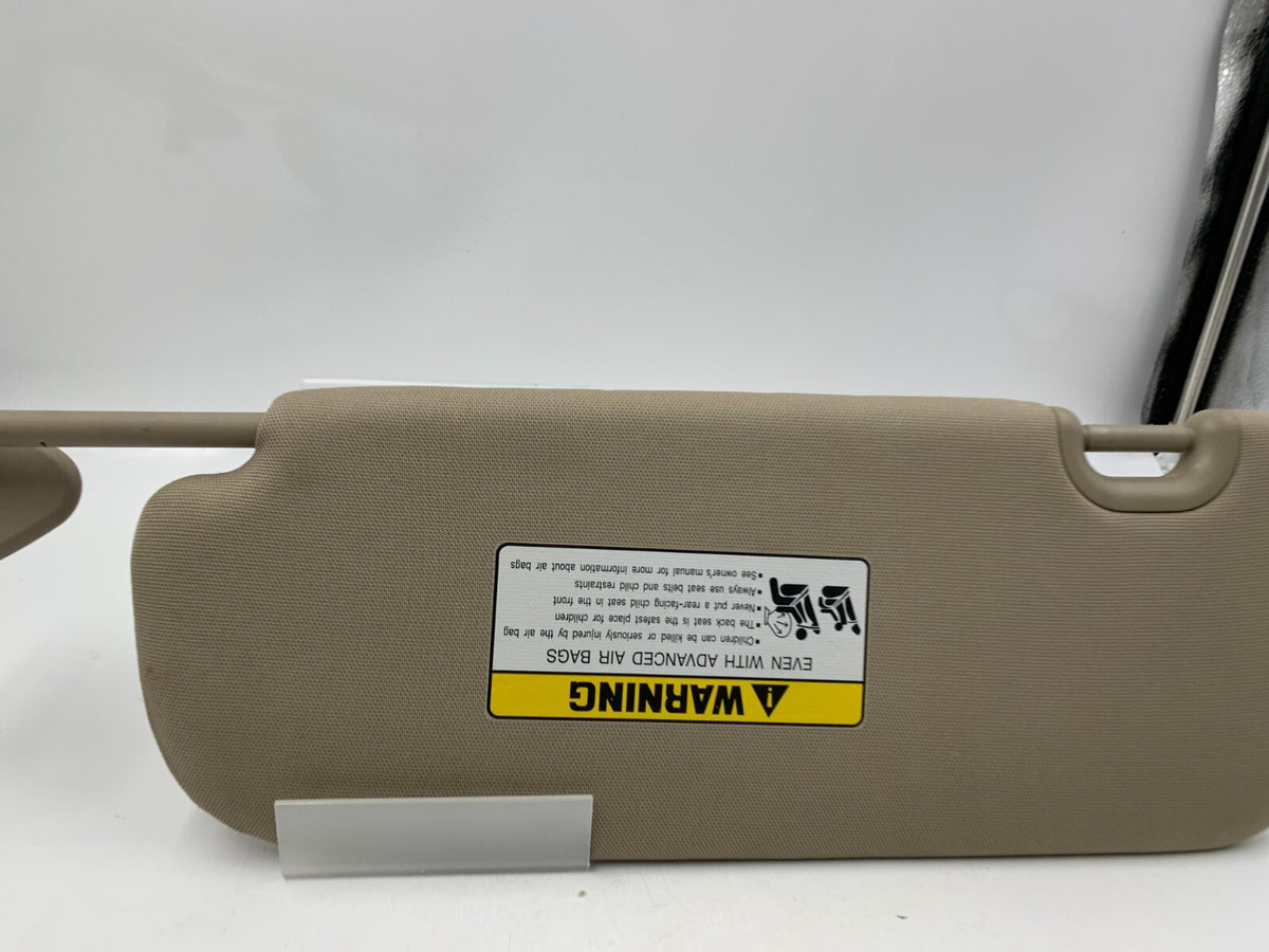 2013-2019 Hyundai Santa Fe Passenger Sun Visor Beige OEM B04B35014