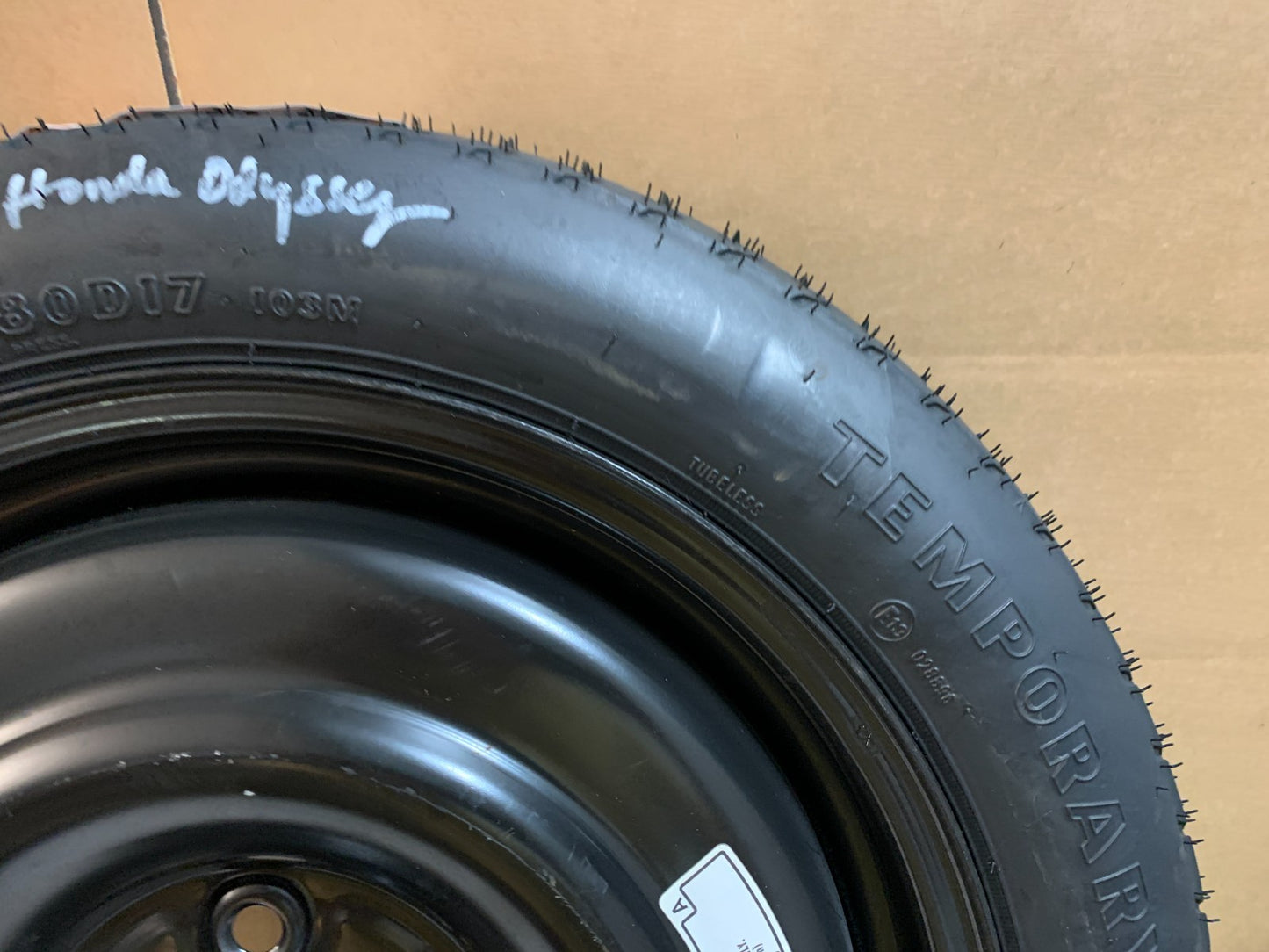 2005-2010 Honda Odyssey 17" Spare Tire Compact Donut T135/80D17 OEM Spare