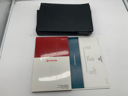 2009 Toyota Avalon Owners Manual Set with Case OEM B04B43005