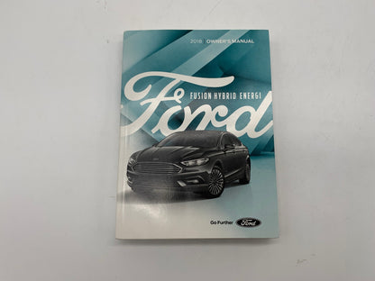 2018 Ford Fusion Hybrid Owners Manual Set with Case OEM R01B37019