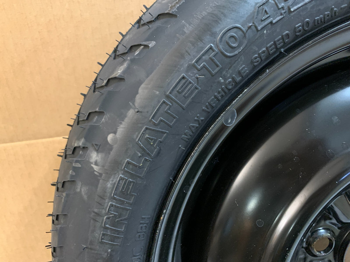 2013-2020 Hyundai Elantra 15" Spare Tire T125/80D15 Compact Donut