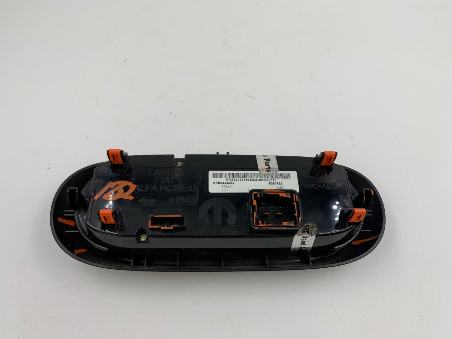 2016-2017 Fiat 500 AC Heater Climate Control Unit OEM C03B17093