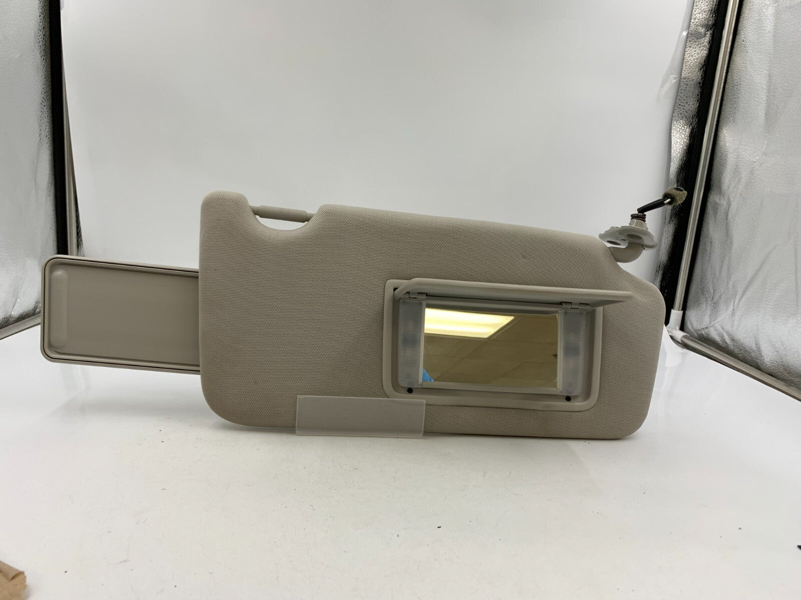 2010-2014 Subaru Legacy Passenger Sun Visor Gray OEM B03B31004