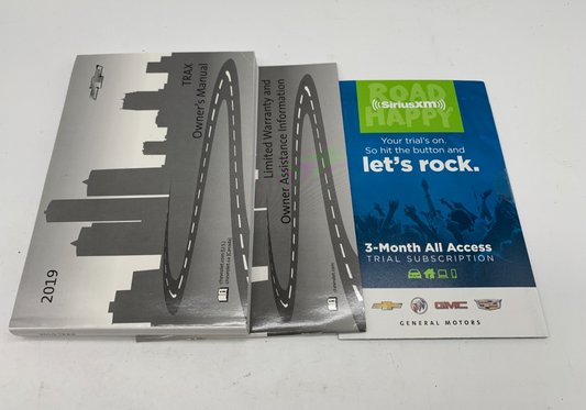 2019 Chevrolet Trax Owners Manual Set OEM A02B44043