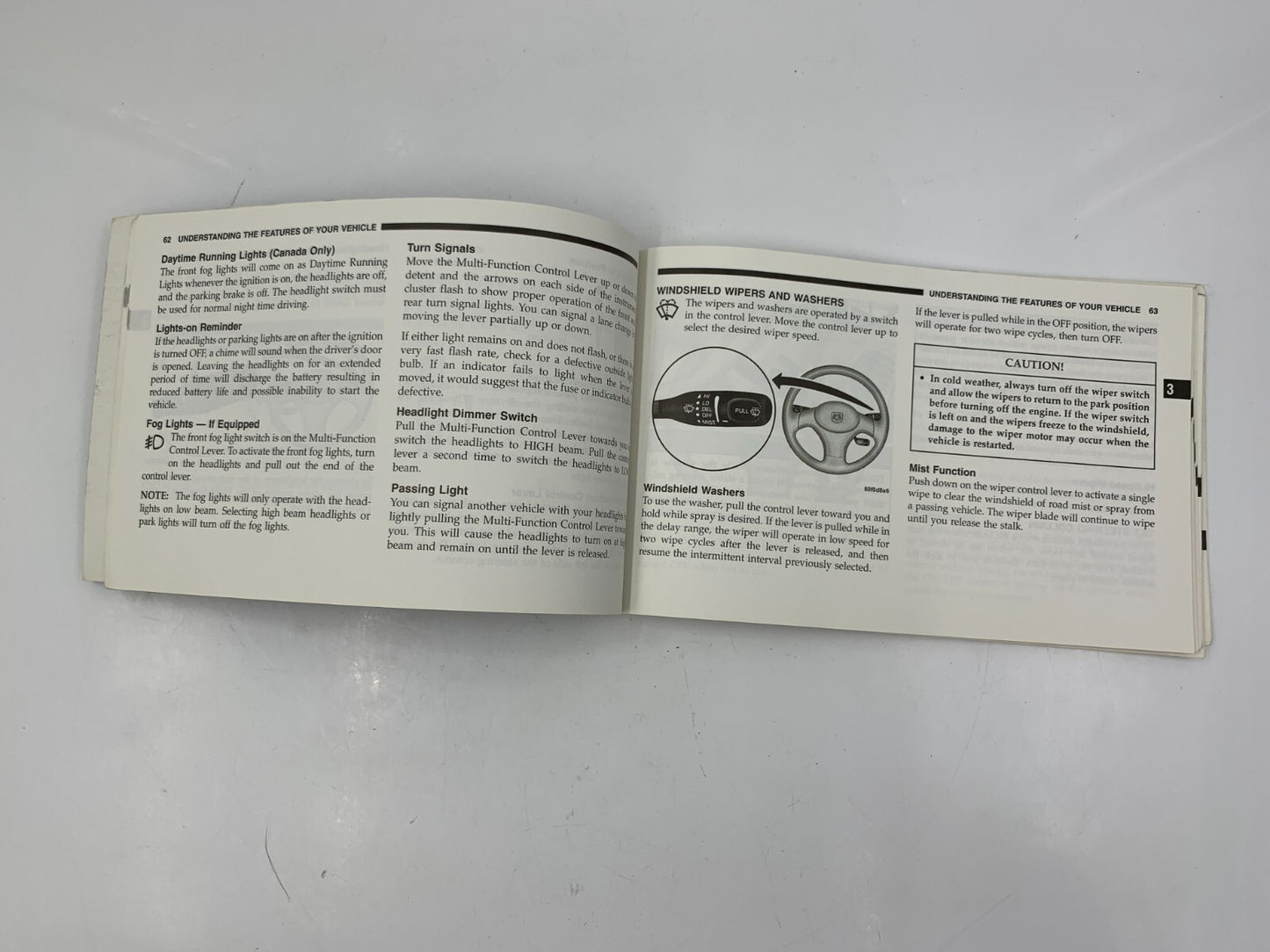 2003 Dodge Neon Owners Manual OEM C02B17084