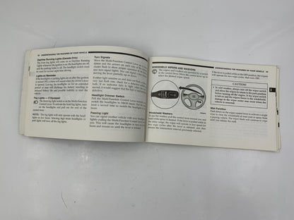 2003 Dodge Neon Owners Manual OEM C02B17084