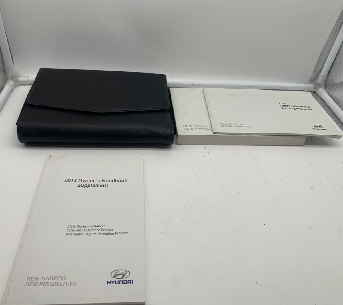 2013 Hyundai Sonata Owners Manual Set with Case OEM R01B23010