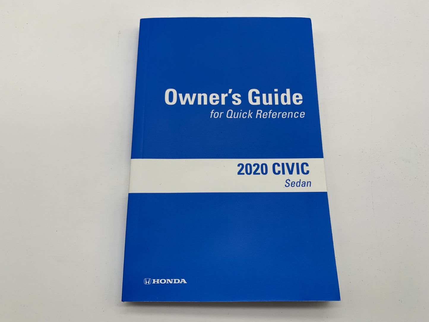 2020 Honda Civic Hatchback Owners Manual Set with Case OEM B03B24015