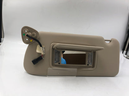 2003-2007 Cadillac CTS Driver Sun Visor Gray OEM E02B27022