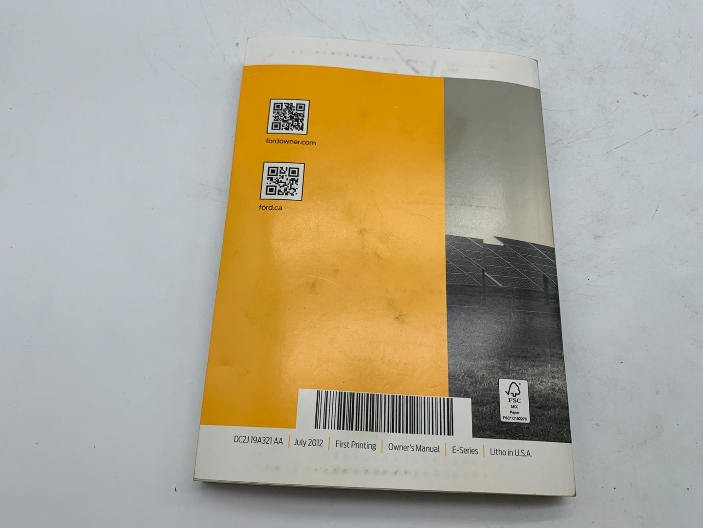 2013 Ford E-150 E150 Owners Manual Set with Case OEM A02B44045