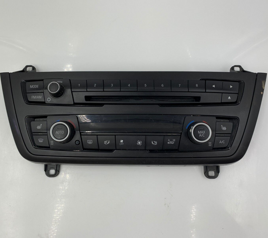 2014-2016 BMW 328i GT AC Heater Climate Control Unit OEM B01B43042