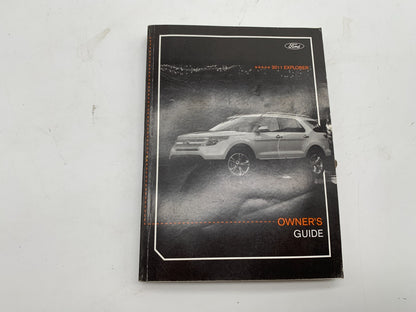 2011 Ford Explorer Owners Manual Set with Case OEM A01B36039