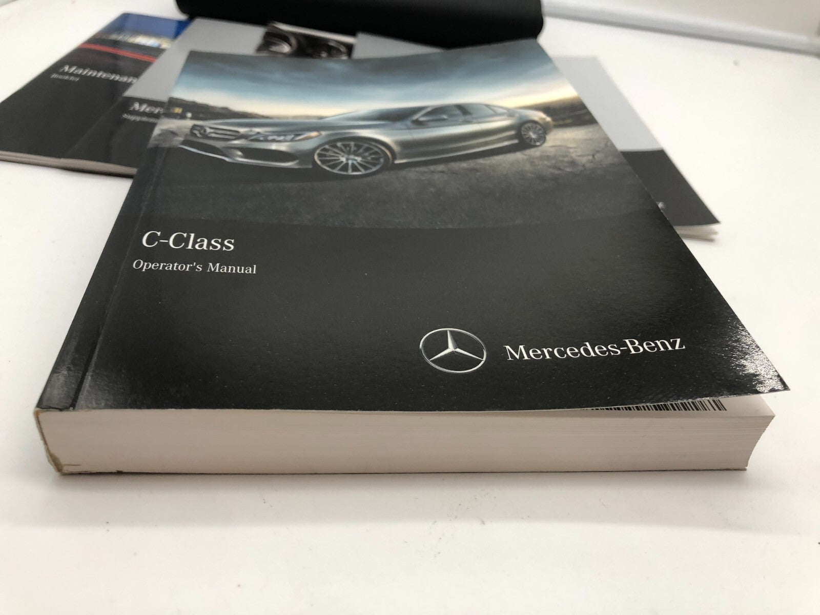 2016-2018 Mercedes-Benz CLass C-Lass Owners Manual Set with Case OEM B04B14051