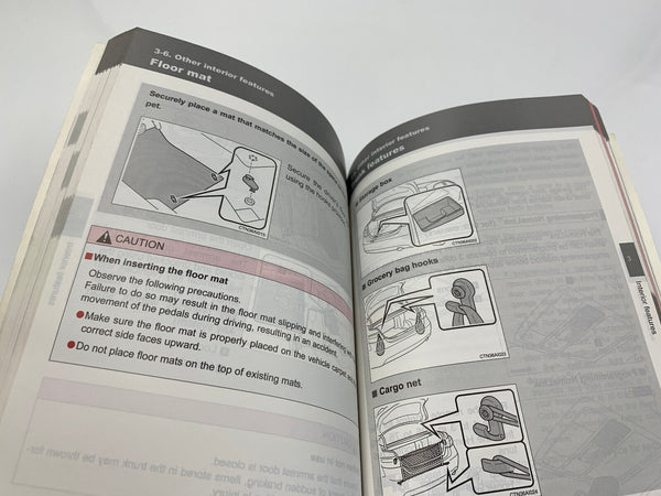 2009 Toyota Camry Owners Manual Handbook OEM G03B30057