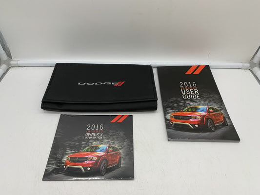 2016 Dodge Journey Owners Manual with Case OEM A03B47006