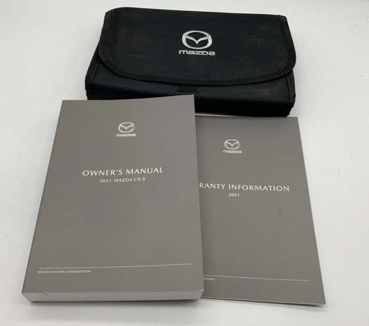 2021 Mazda CX-5 CX5 CX 5 Owners Manual with Case OEM