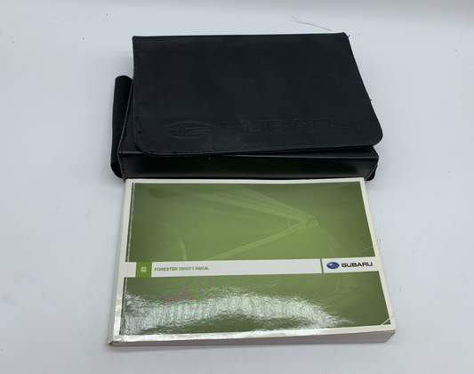 2009 Subaru Forester Owners Manual Set with Case OEM D03B28009