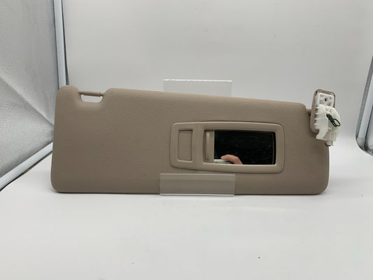 2012-2018 BMW 328i Passenger Sun Visor Sunvisor Beige Illumination D01B22004