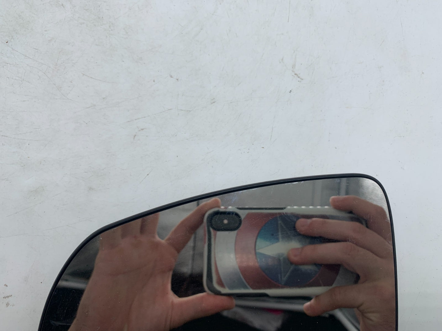 2014-2021 Jeep Cherokee Driver Side Power Door Mirror Glass Only OEM A01B56008