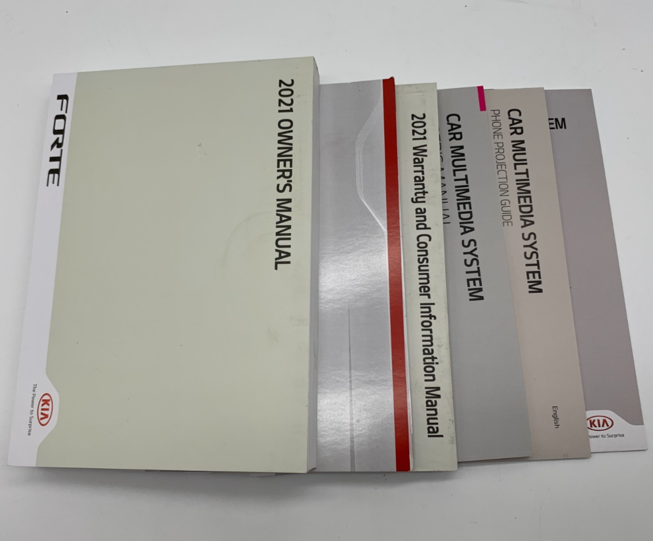 2021 Kia Forte Owners Manual Set OEM C04B63009