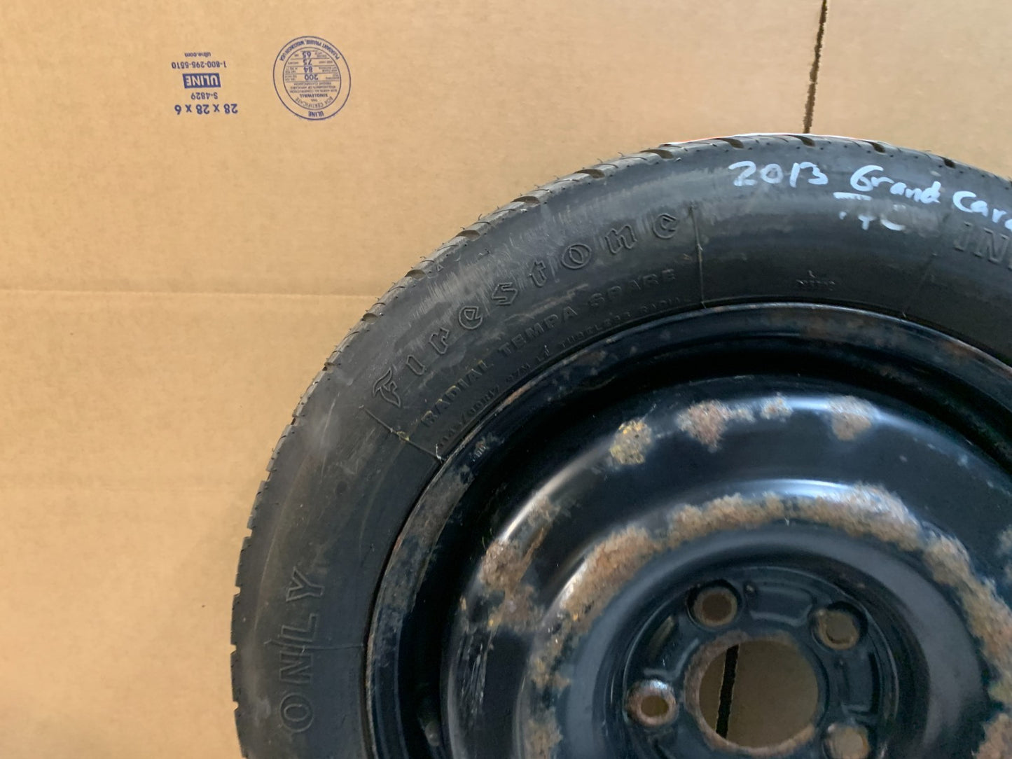 2012-2020 Dodge Grand Caravan 17" Spare Tire Wheel Donut Compact T145/80R17 OEM