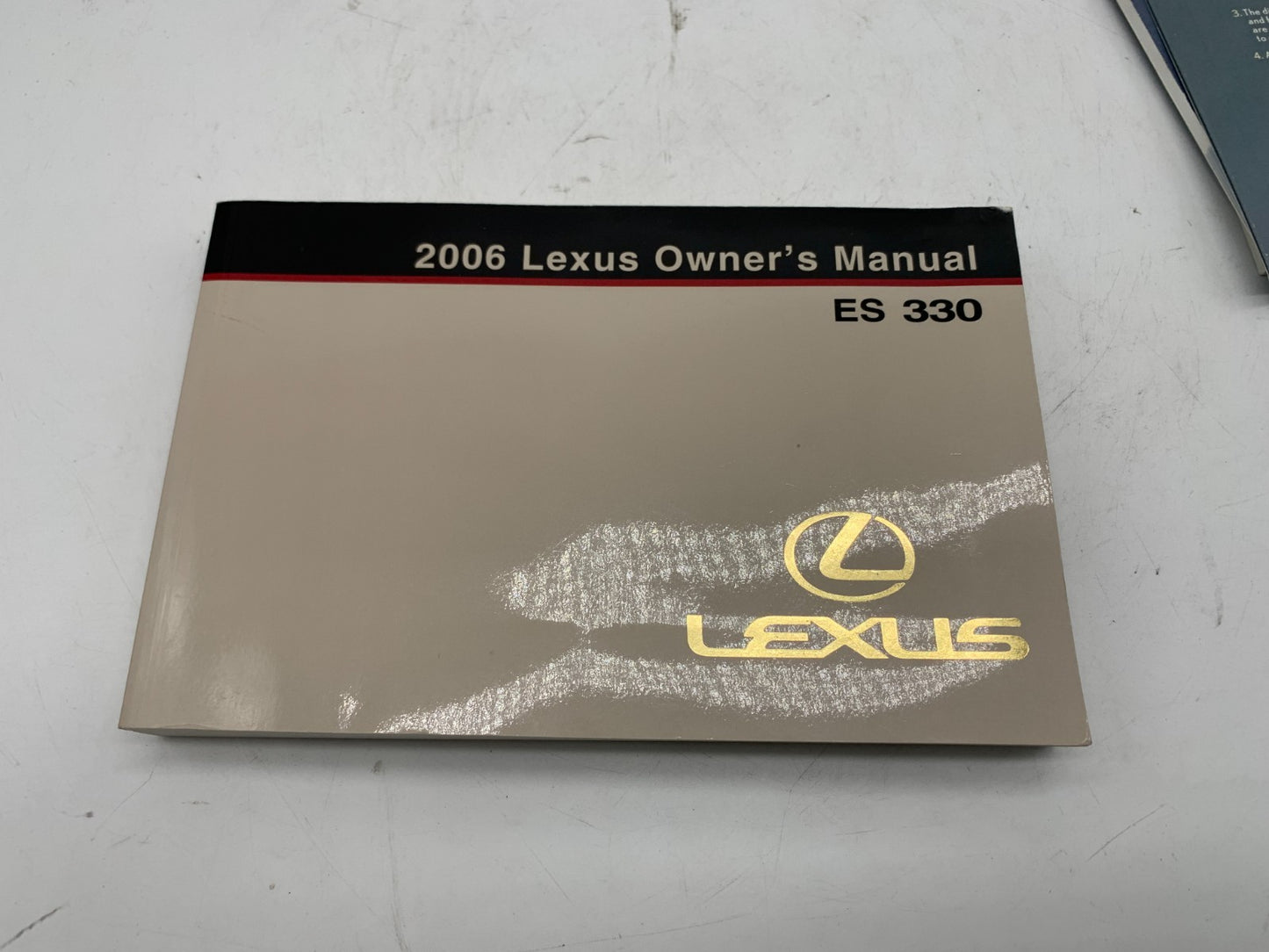 2006 Lexus ES330 ES 330 Owners Manual Set with Case OEM D02B51002