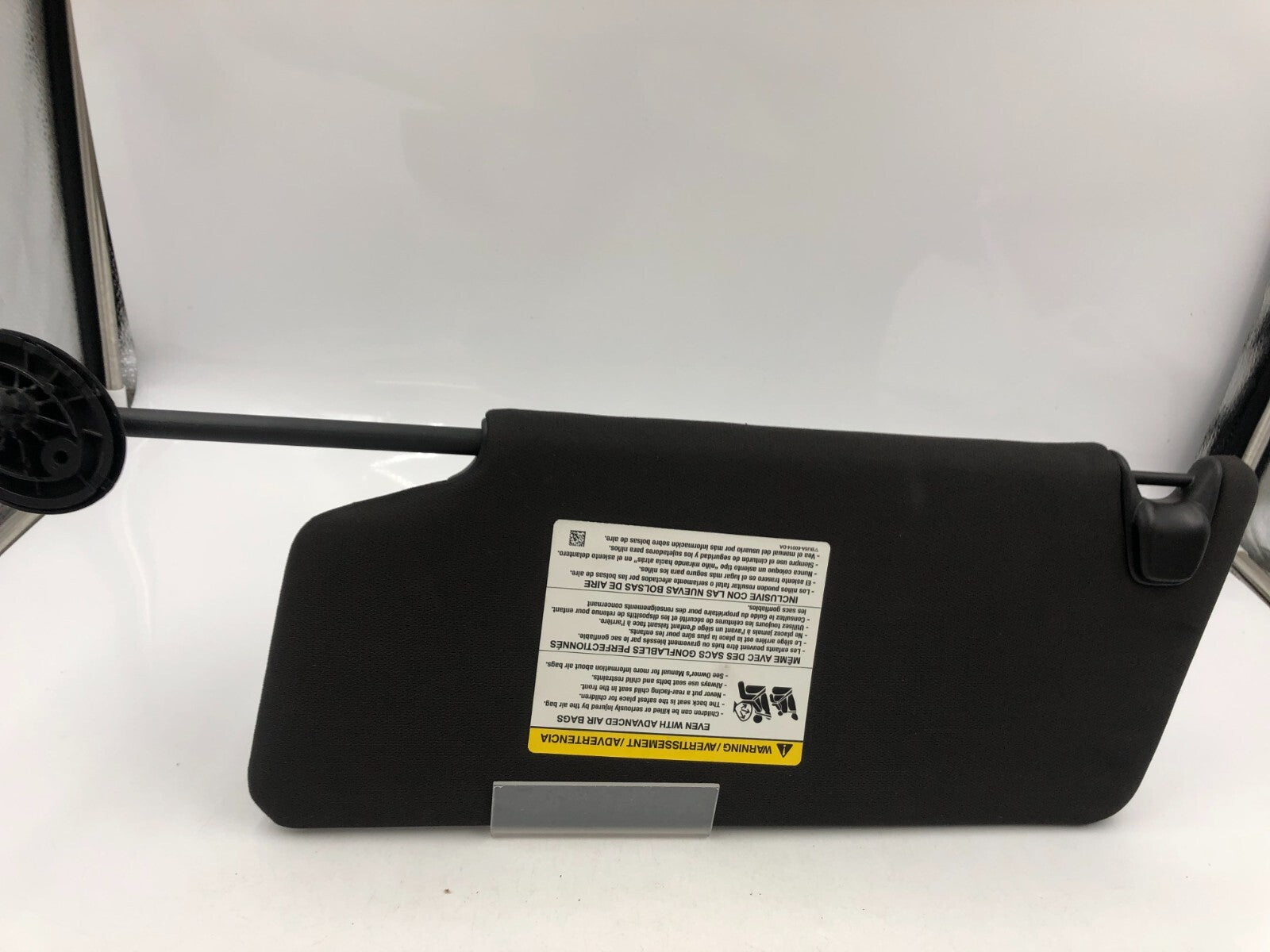 2011-2015 Ford Explorer Passenger Sun Visor Black OEM A03B47039