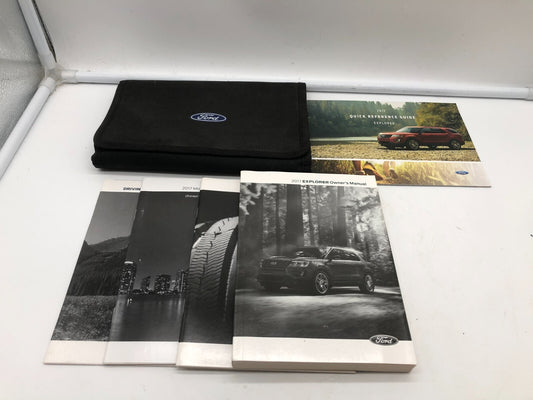 2017 Ford Explorer Owners Manual Set with Case OEM E01B17031
