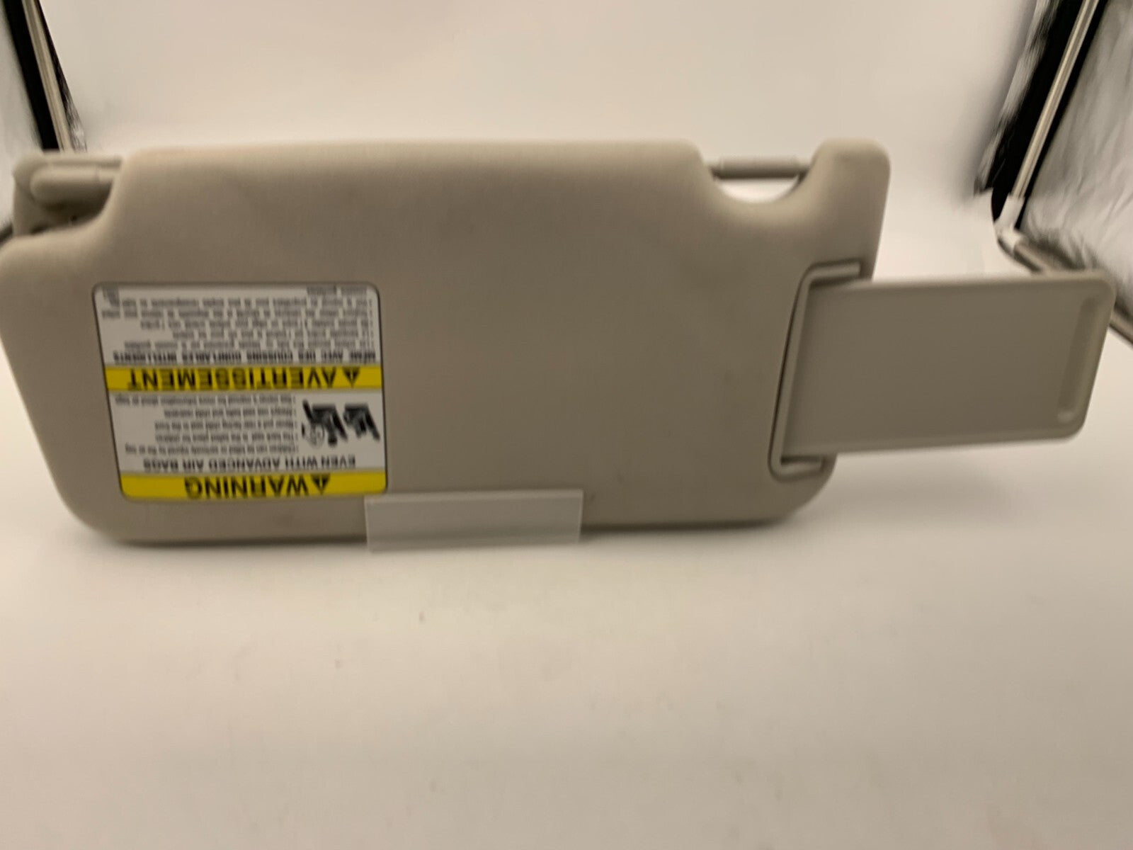 2010-2014 Subaru Legacy Passenger Sun Visor Gray Illuminated OEM C01B67006
