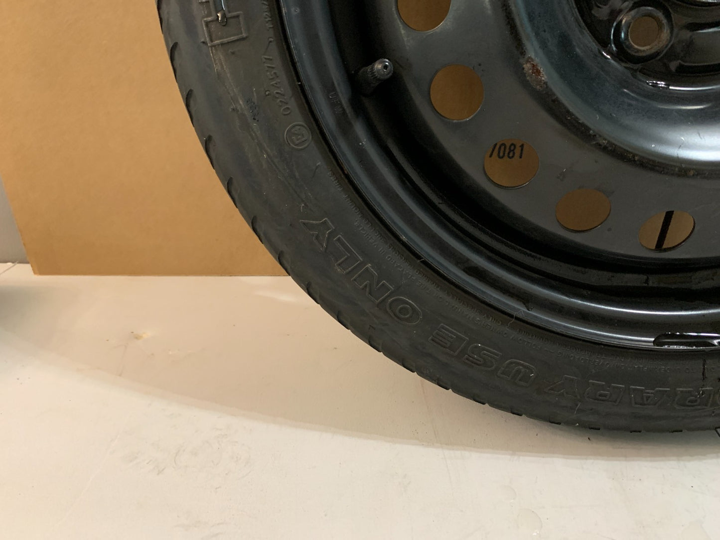2015-2020 Hyundai Sonata 16" Spare Tire Compact Donut T125/80D16 OEM