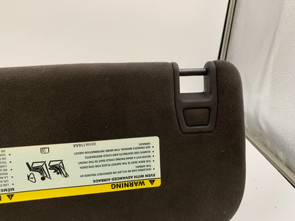 2014-2022 Jeep Grand Cherokee Passenger Sun Visor Black Illuminated C04B17025