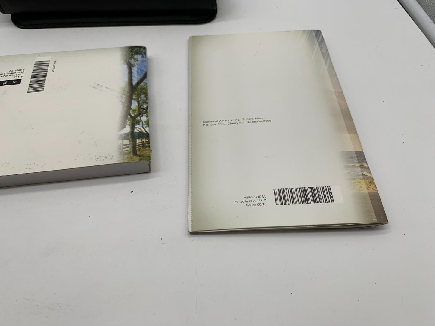 2011 Subaru Forester Owners Manual Set with Case OEM A01B44009