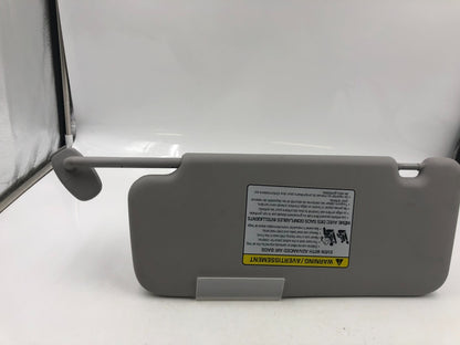 2018-2019 Hyundai Kona Passenger Sun Visor Gray Illuminated OEM A01B23010