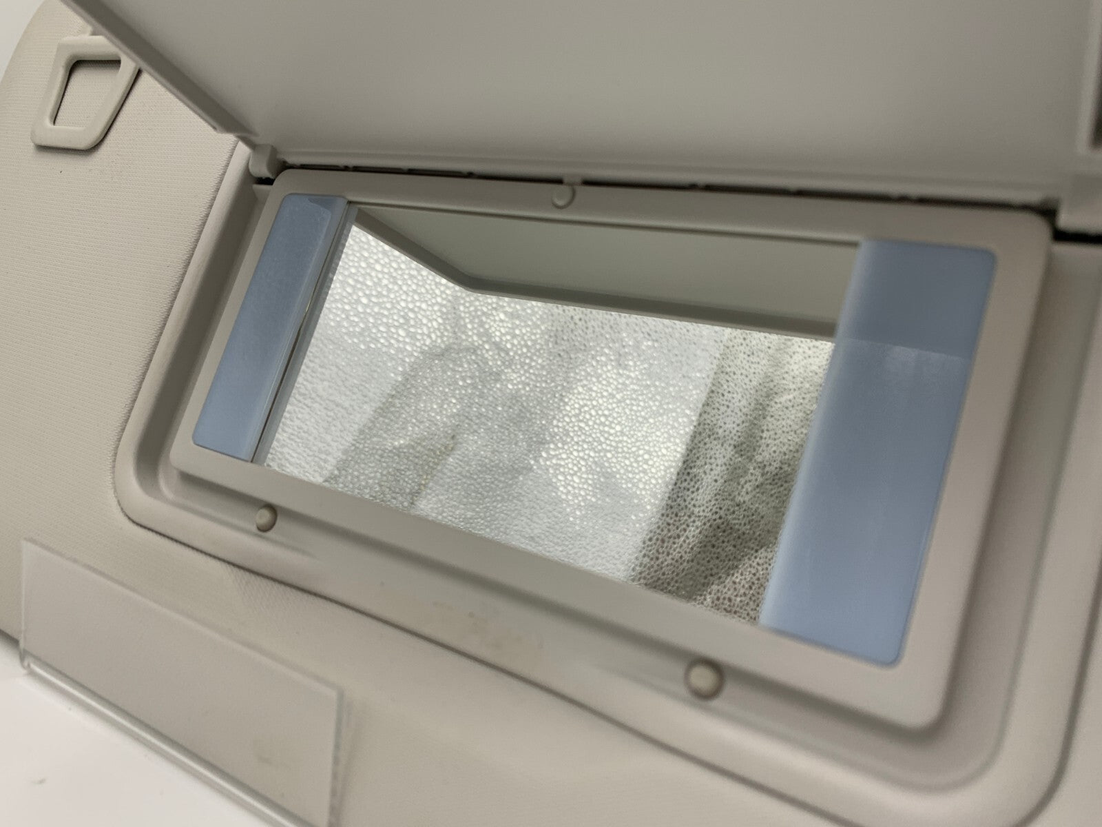 2021-2022 Ford Bronco Sport Passenger Sun Visor Ivory Illuminated OEM A02B18048