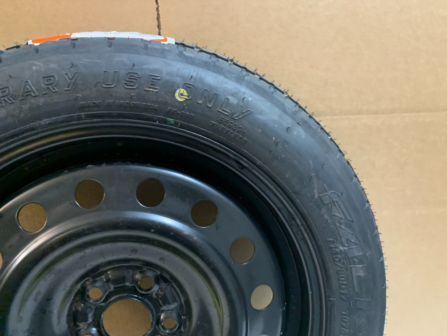 2018-2023 Subaru Crosstrek 17" Spare Tire Wheel Compact Donut T145/80D17