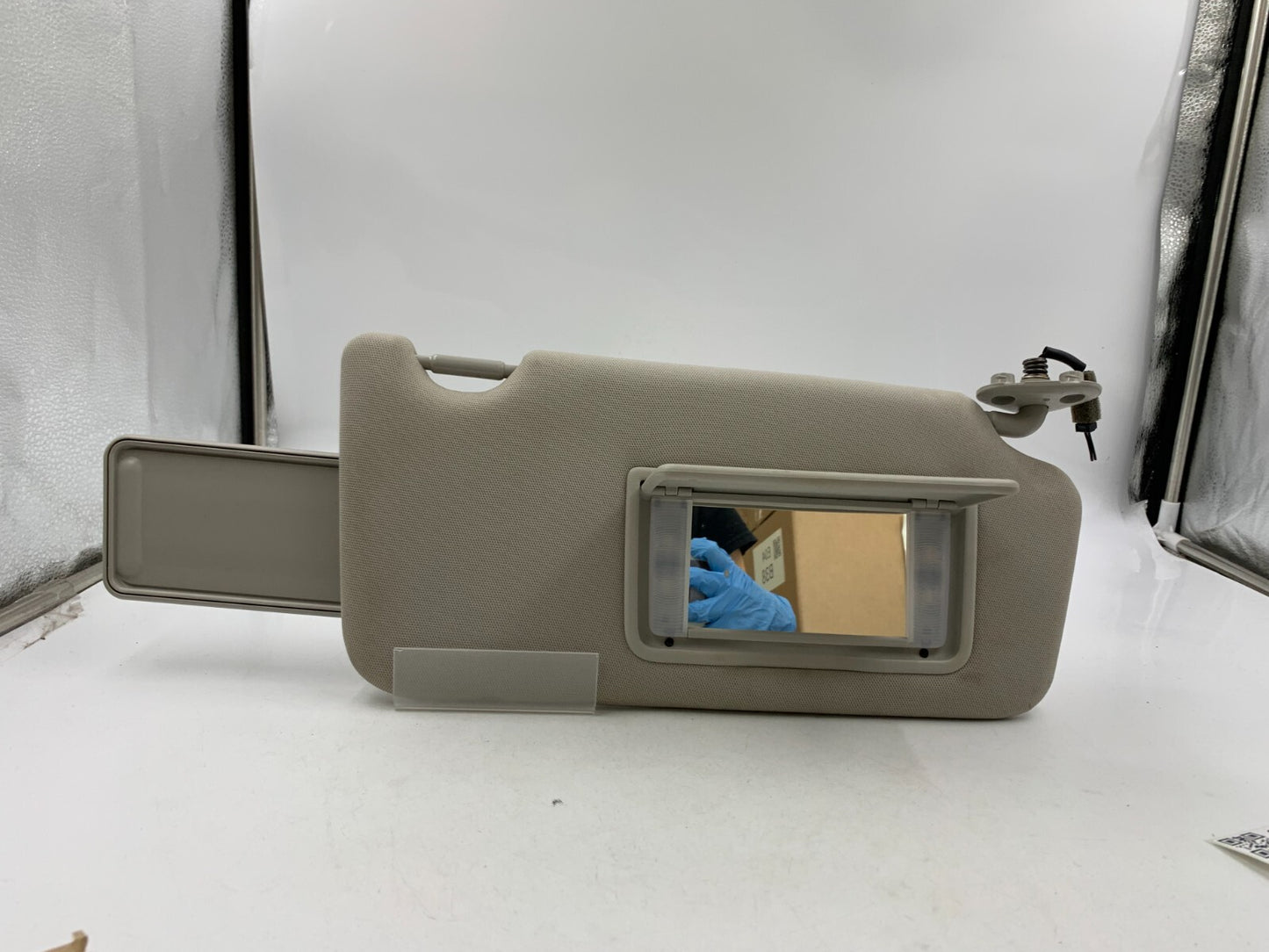 2010-2014 Subaru Legacy Passenger Sun Visor Gray Illuminated OEM D04B56001