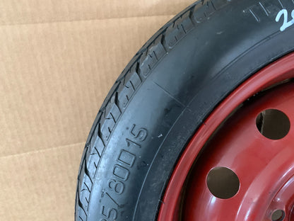 2013-2020 Hyundai Elantra 15" Spare Tire Compact Donut T125/80D15
