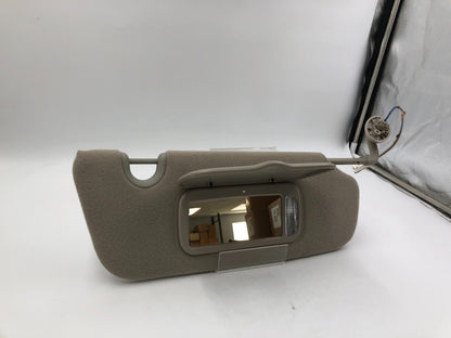 2004-2007 Jeep Liberty Passenger Sun Visor Gray Illuminated OEM C01B17052
