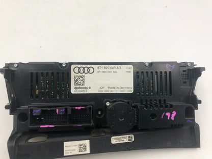 2008-2012 Audi A4 AC Heater Climate Control Unit OEM E02B60004