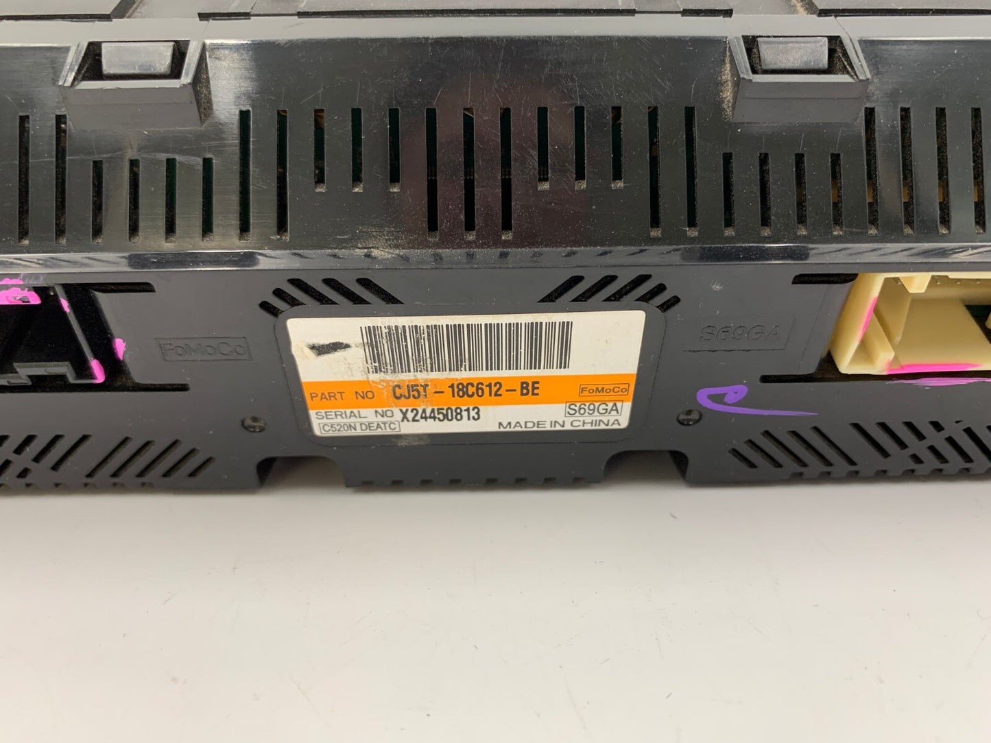 2015-2016 Ford Escape AC Heater Climate Control OEM A02B49008