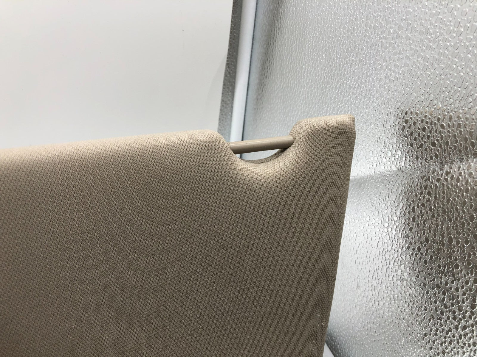 2009 Ford Flex Driver Sun Visor Gray Illuminated OEM C02B44002