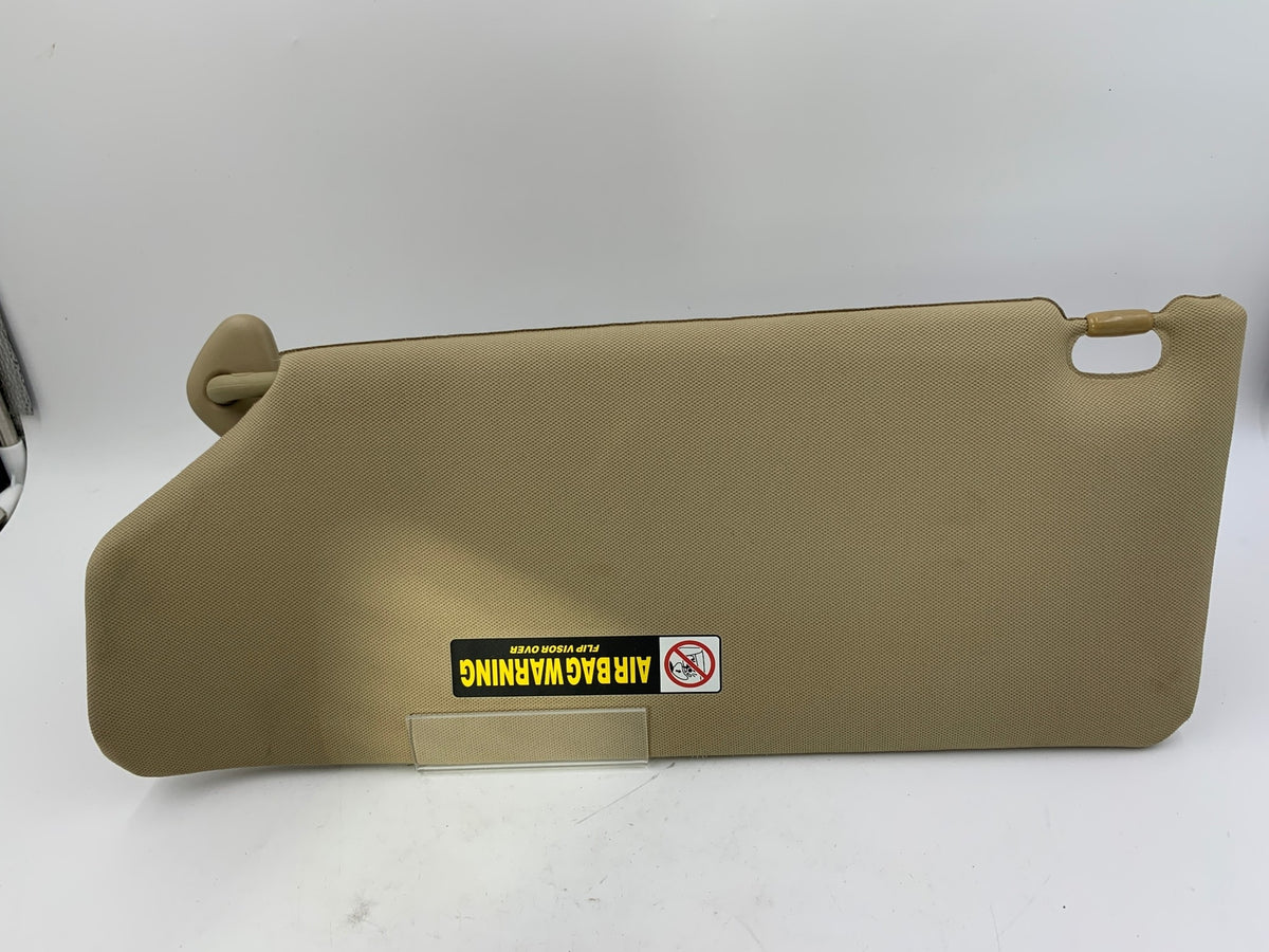2006-2010 Honda Odyssey Passenger Sun Visor Tan Illuminated OEM C02B65011