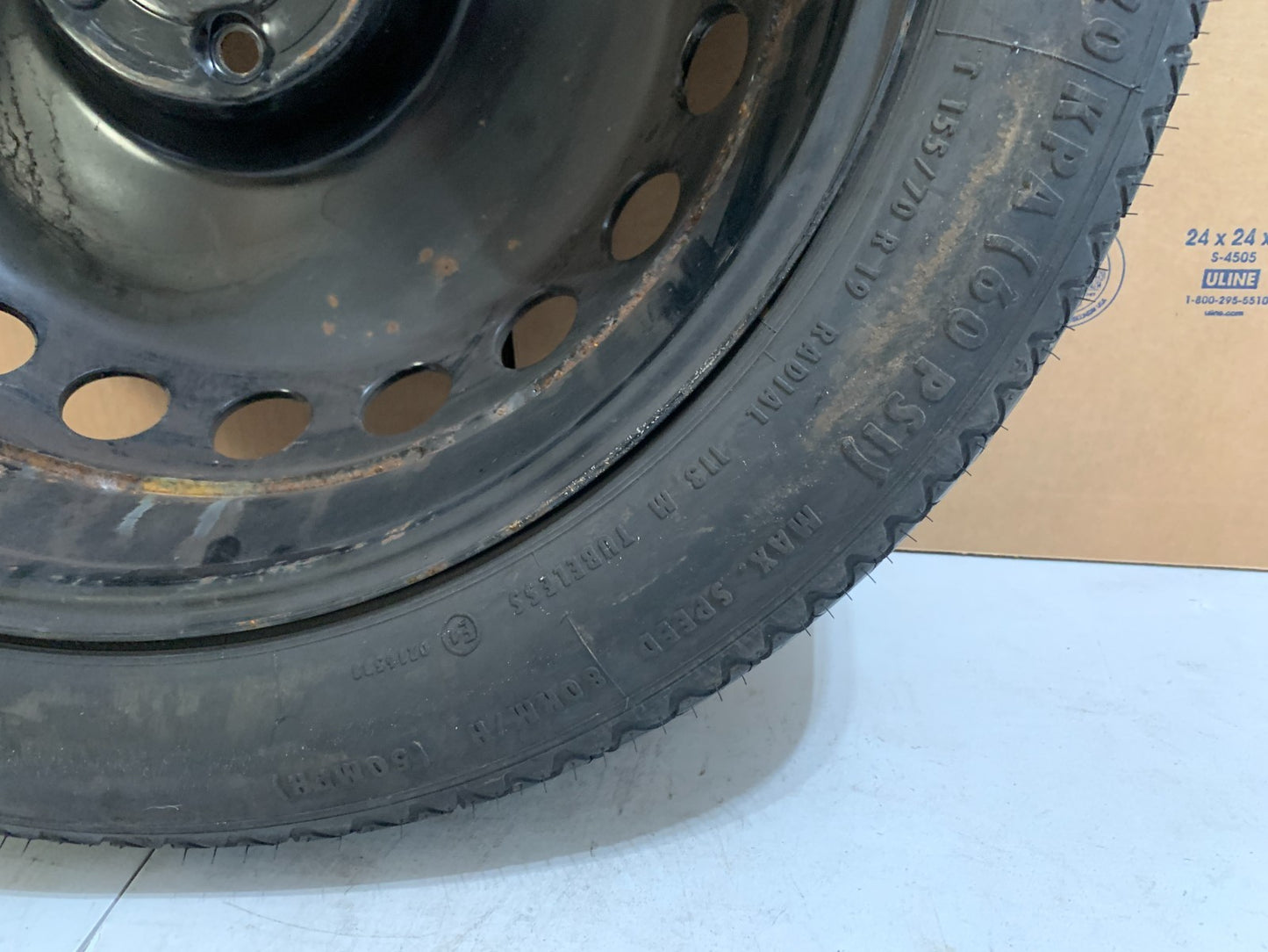 2007-2014 Mercedes Benz S550 19" Spare Tire Wheel Compact Donut T155/70R19